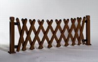 上海木纹装饰金属型材仿木金属绿化护栏05